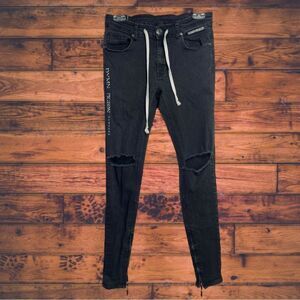 Damn Pigeon Acid Washed Skinny Jeans Size 6